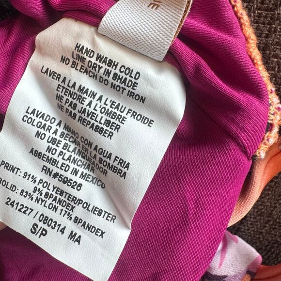 Becca by Rebecca Virtue Full Bloom Arabella Asymmetrical One-Piece Multi S NWT - Picture 13 of 16